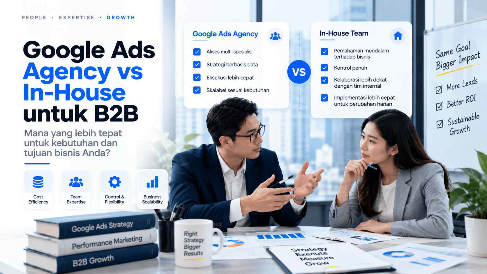 Google Ads Agency vs In-House untuk B2B