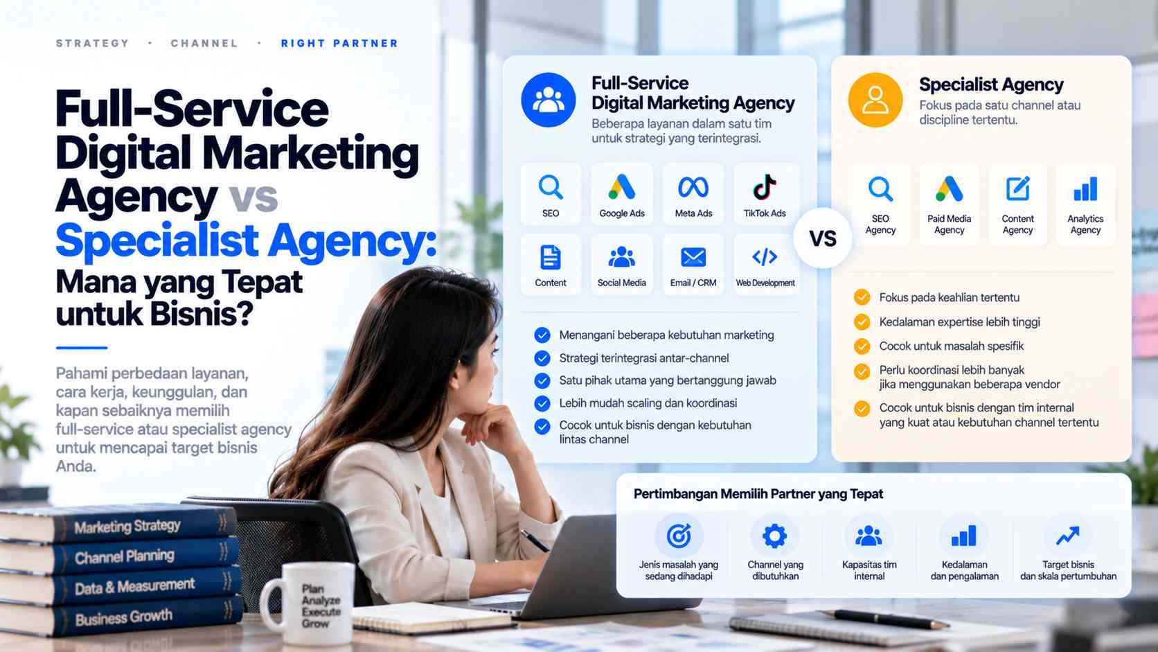 Full-Service Digital Marketing Agency vs Specialist Agency